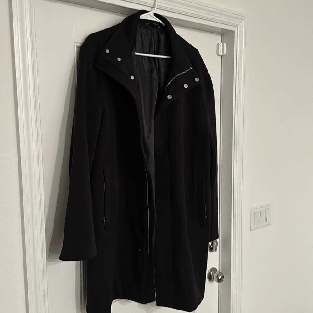 Black pea coat!
